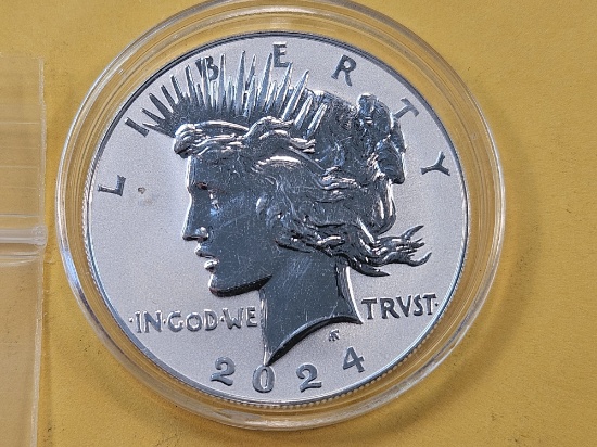 GEM Proof 2024-S Peace Silver Dollar