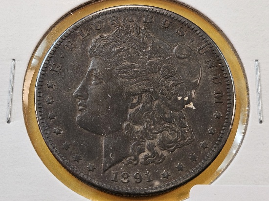 Better Date 1891-O Morgan Silver Dollar