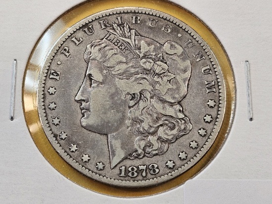 ** KEY DATE ** 1878-CC Morgan Silver Dollar