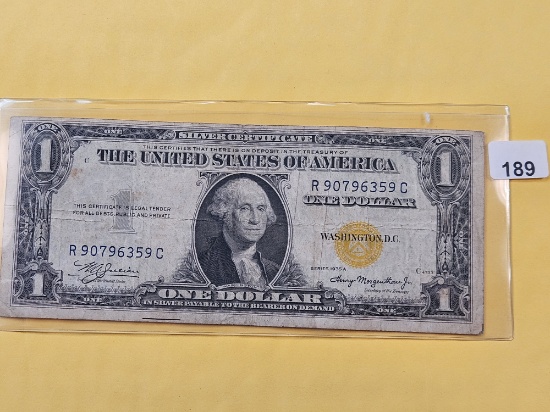 Series 1935-A North Africa Issue One Dollar Silver Certificate