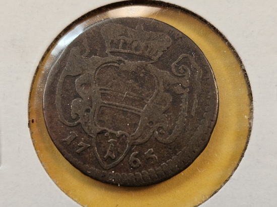 1765 Austrian Penny