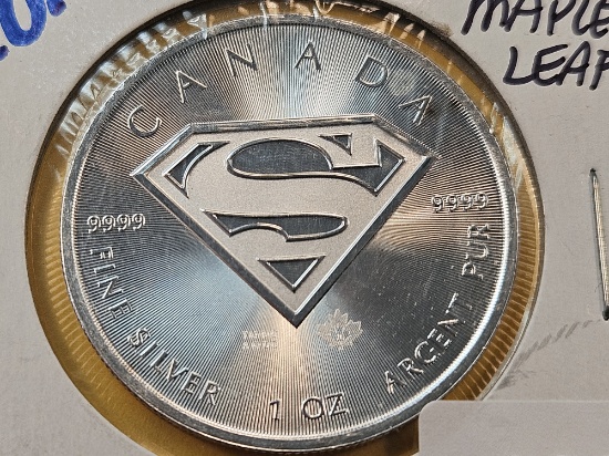 2016 GEM Canadian Five Dollar Silver Maple Leaf