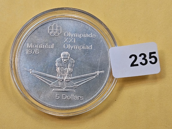1974 Canadian Commemorative Silver Five Dollars