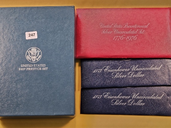 Four US Mint Silver Products