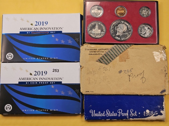 Five US Mint Products, Two are Silver