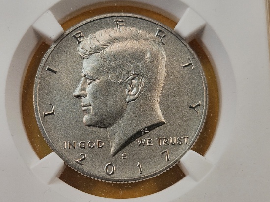 PERFECT! NGC 2017-S Kennedy Half Dollar in SP-70 Enhanced Finish