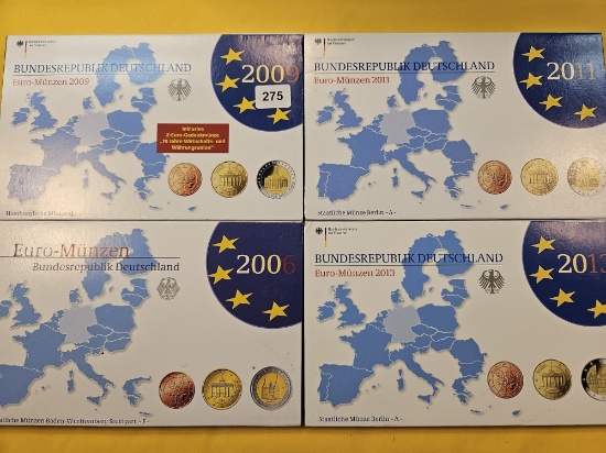 Four German Proof Sets