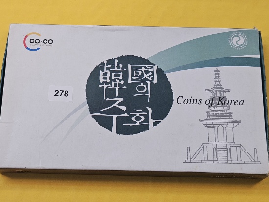 Coins of Korea Souvenir Set