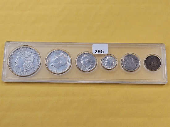 United States Silver Type Set in Whitman Plastic Holder