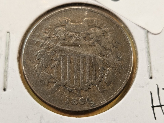 1864 Two-cent Piece