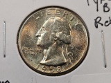 Variety! GEM Brilliant Uncirculated 1958 Type B Reverse Washington Silver Quarter