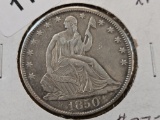 1850-O Seated Liberty Half Dollar