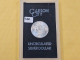 ** KEY DATE ** GSA 1884-CC Morgan Silver Dollar in Choice Brilliant Uncirculated plus
