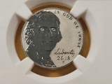 PERFECT! NGC 2018-S Jefferson Nickel in Proof-70 Reverse Proof