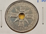 1935 New Guinea Silver One Shilling