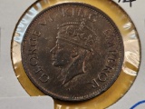 1940 India Quarter Anna