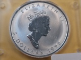 GEM Brilliant Uncirculated 1998 Canadian Silver Five Dollars