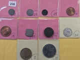 Ten Mixed World Coins