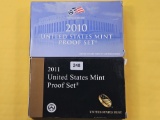 2010 and 2011 United States Proof Sets