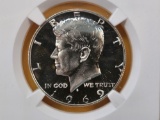 NGC 1969-S Kennedy Silver Half Dollar in Proof 68 Cameo