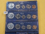 Three 1966 United States Silver Special Mint Sets