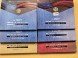 Five United States Mint American Innovation One Dollar   Reverse Proof Coins