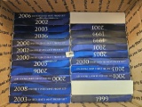 Twenty-three US Proof Sets