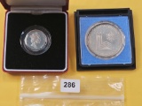 Two GEM Proof Silver World Coins