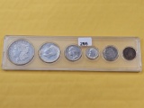 United States Silver Type Set in Whitman Plastic Holder