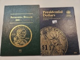 Two Filled Presidential Dollar Albums