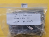 Three Pounds of Circulated Wheat Cents with a Semi Key Date
