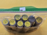 Eight Mixed Year Rolls of Circulated Wheat Cents. 40's and 50's