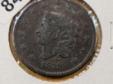 1828 Coronet Head Large Cent