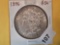 Brilliant AU-BU 1896 Morgan Dollar