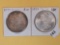 Two Choice Brilliant About Uncirculated plus Morgan Silver Dollars