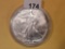 KEY DATE! GEM Brilliant Uncirculated 1986 American Silver Eagle