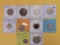 Ten lovely, mixed, World Coins