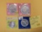 Four mixed Silver World Coins