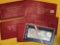 Five GEM BU SILVER RED Ike 1976 3-Coin Silver set