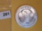 One Troy ounce .999 fine silver art round
