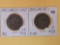 1820 and 1838 Large Cents