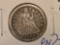 1854-O Seated Liberty Dime in Very Fine - details
