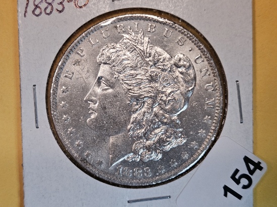 Choice Brilliant Uncirculated 1883-O Morgan Dollar