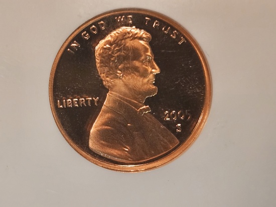 PERFECT! NGC 2005-S Lincoln Cent in Proof 70 RED Ultra Cameo