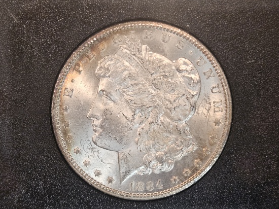 ** KEY DATE ** GSA NGC 1884-CC Morgan Dollar in Mint State 63