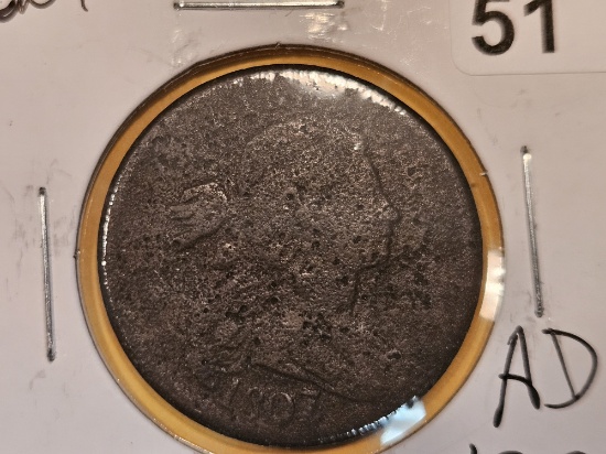 1807 Draped Bust Large Cent
