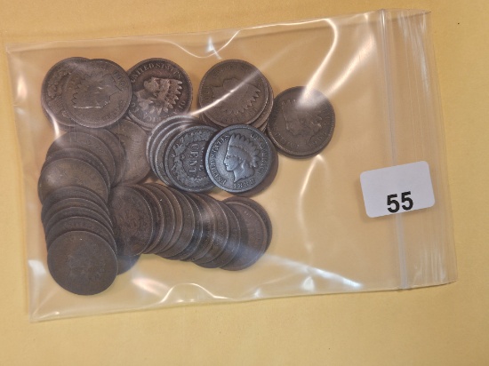 Fifty Indian Cents