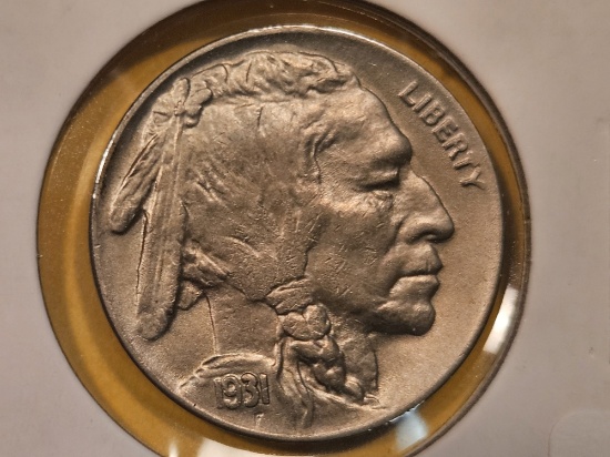 * Semi-Key 1931-S Buffalo Nickel