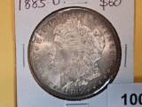 Choice Brilliant Uncirculated 1885-O Morgan Dollar