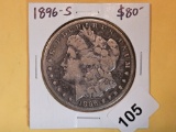 Better Date 1896-S Morgan Silver Dollar